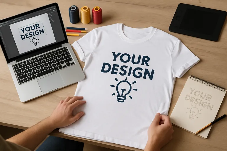 Het ontwerpen van je eigen t shirt